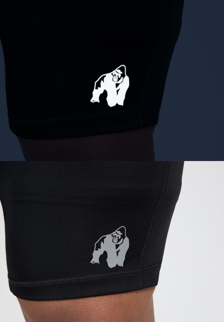Gorilla Wear Philadelphia Mens Short Tights - Schwarz
