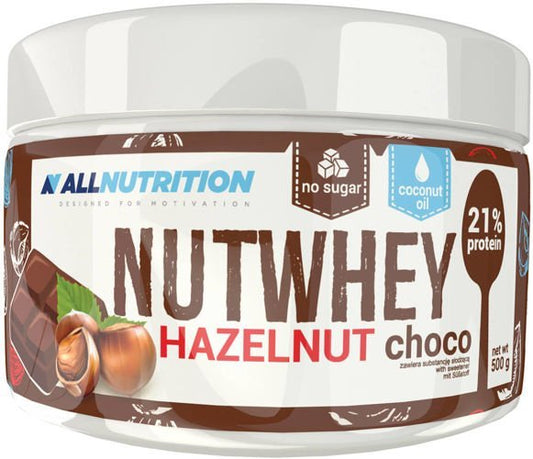 All Nutrition Nut Whey Hazelnut Chocolate 500g