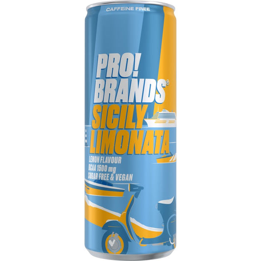 Pro!Brands BCAA Drink Caffeine Free Sicily Limonata 250ml