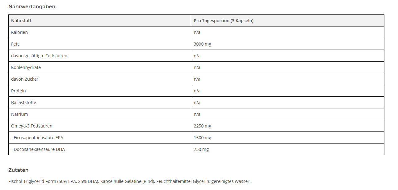 Inlead Omega-3 - 300 Kapseln
