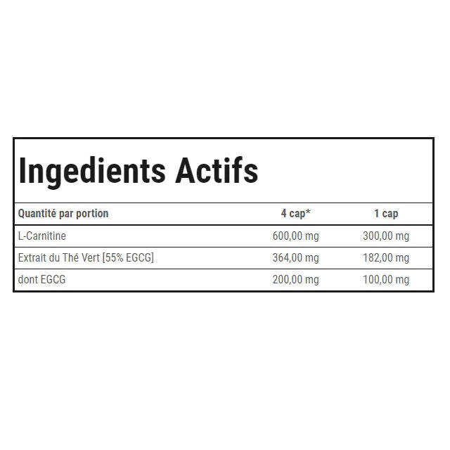 Trec L-Carnitine + Green Tea - 90 Kapseln