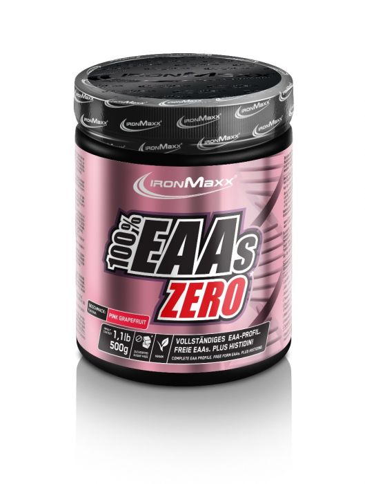 IronMaxx 100% EAAs Zero Pink Grapefruit - 500g