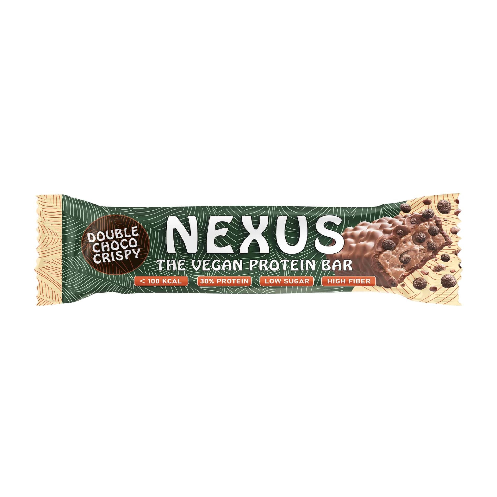 Nexus Vegan Protein Bar - Double Choco Crisp