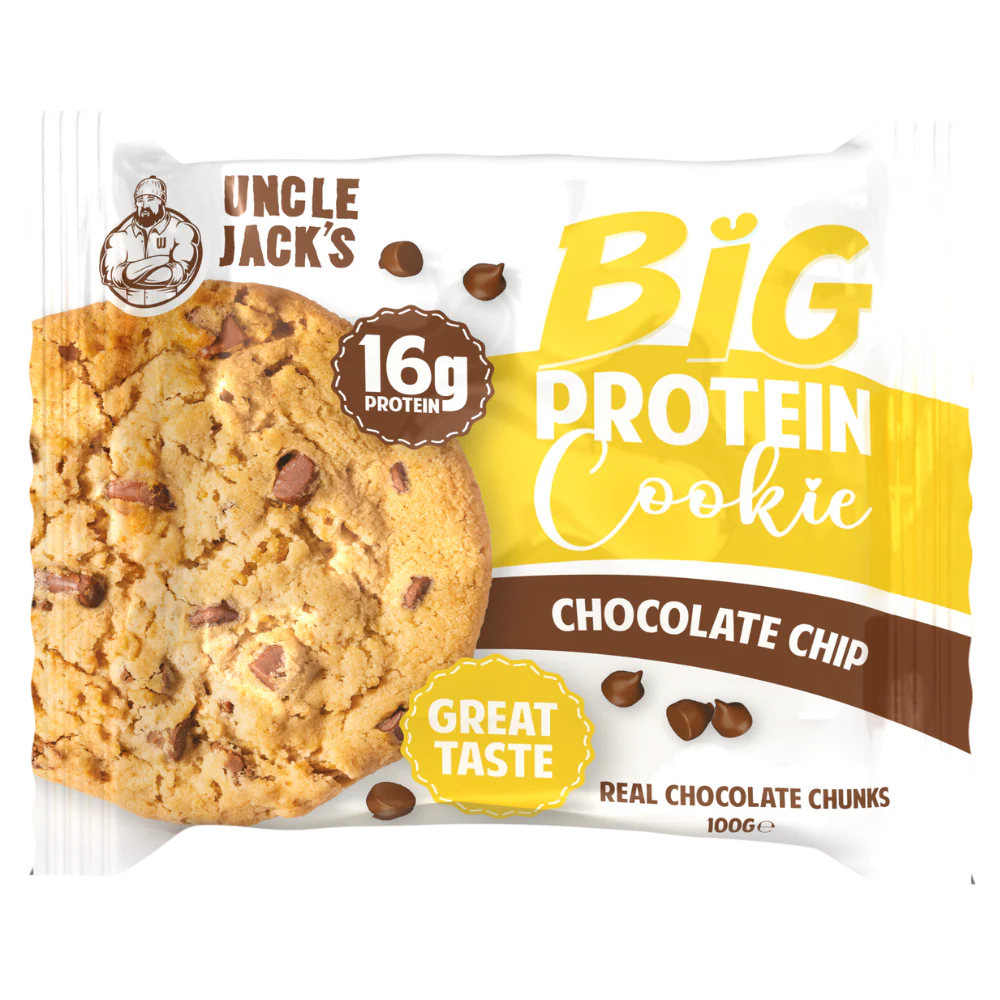 Uncle Jacks Big Protein Cookie - Chocolate Chip