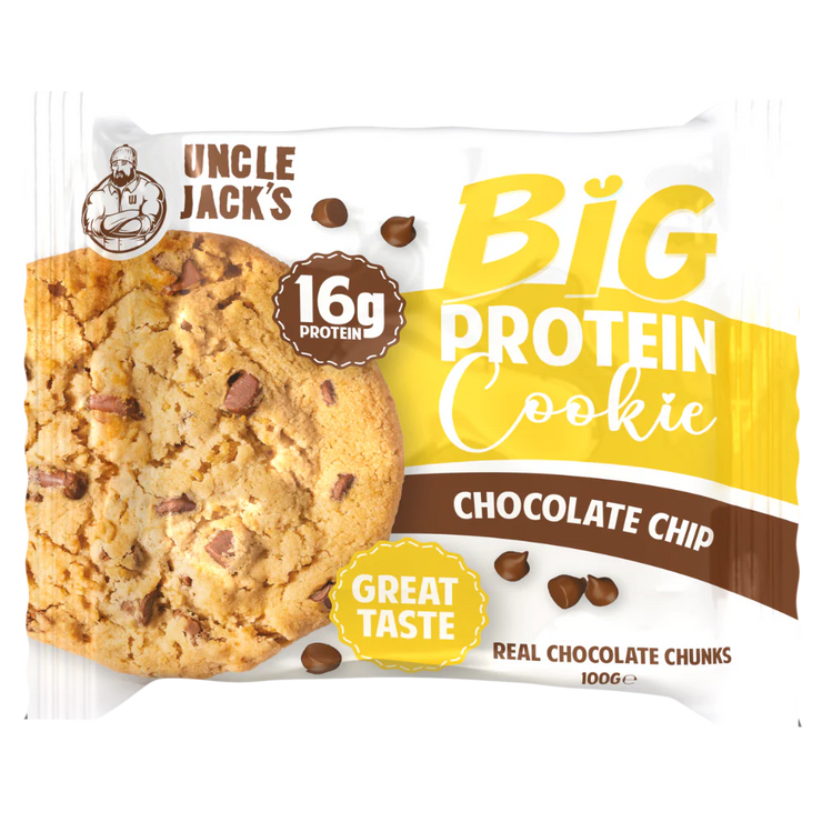 Uncle Jacks Big Protein Cookie - Chocolate Chip
