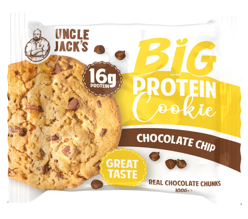 Uncle Jacks Big Protein Cookie - Chocolate Chip