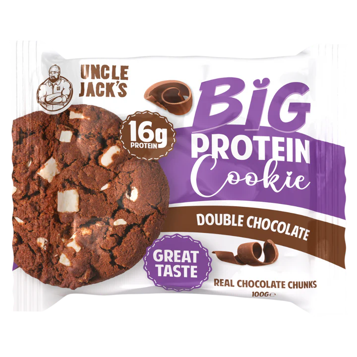 Uncle Jacks Big Protein Cookie - Double Chocolate
