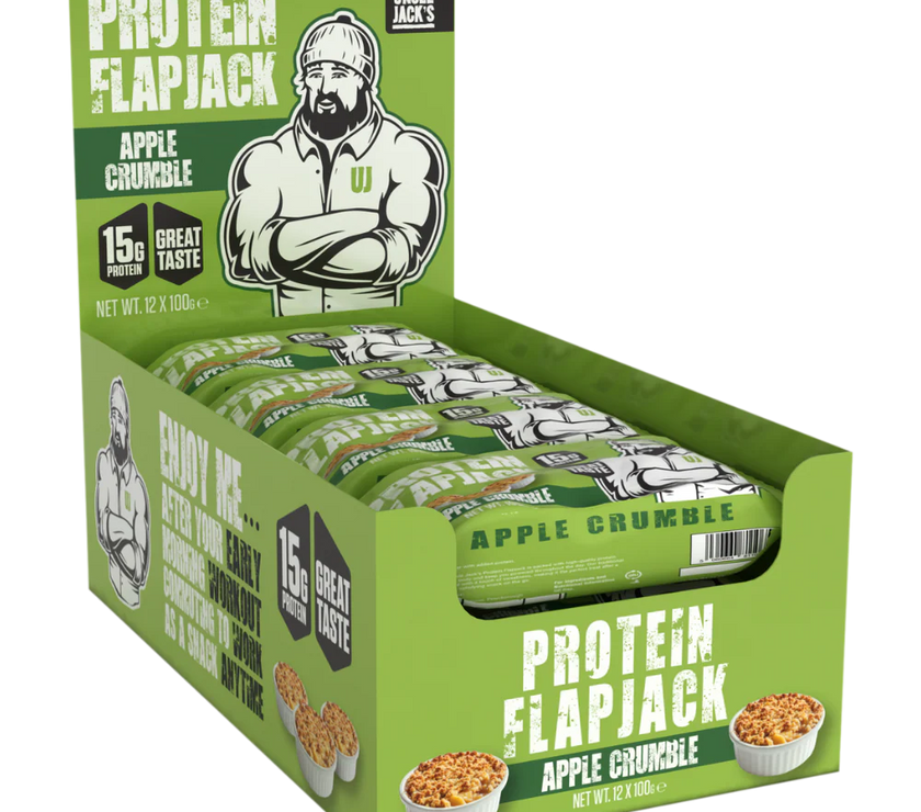 Uncle Jacks Protein Flapjack - Apple Crumble