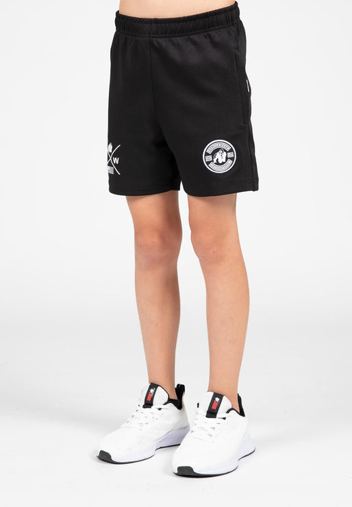 Gorilla Wear Vernon Kids Track Shorts - Schwarz