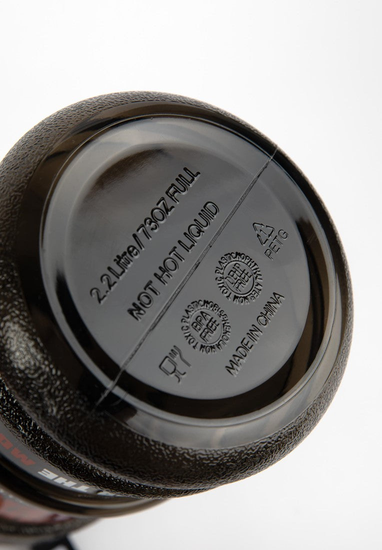 Gorilla Wear Water Jug 2.2 Liter Transparent