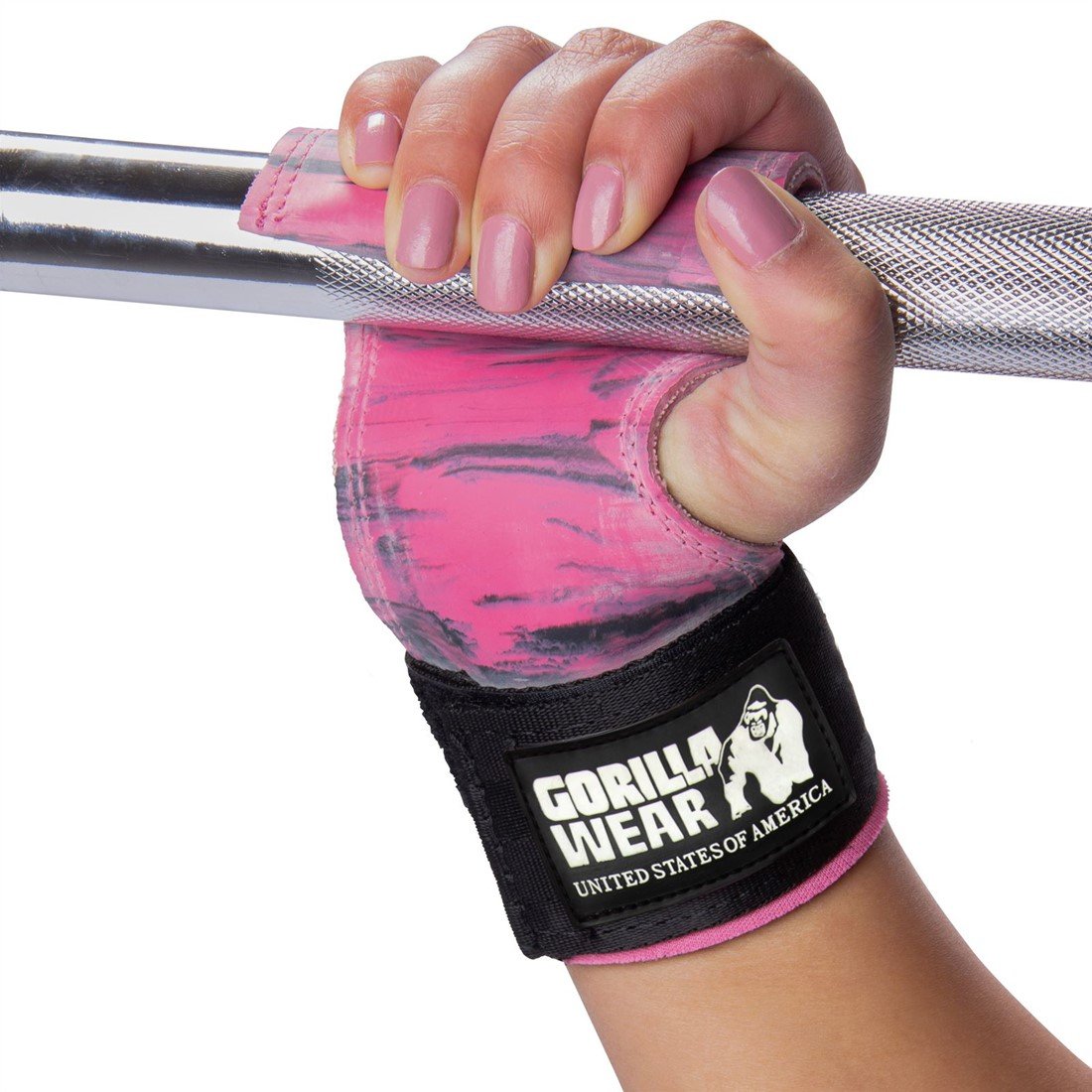 Gorilla Wear Womens Lifting Grip - Pink