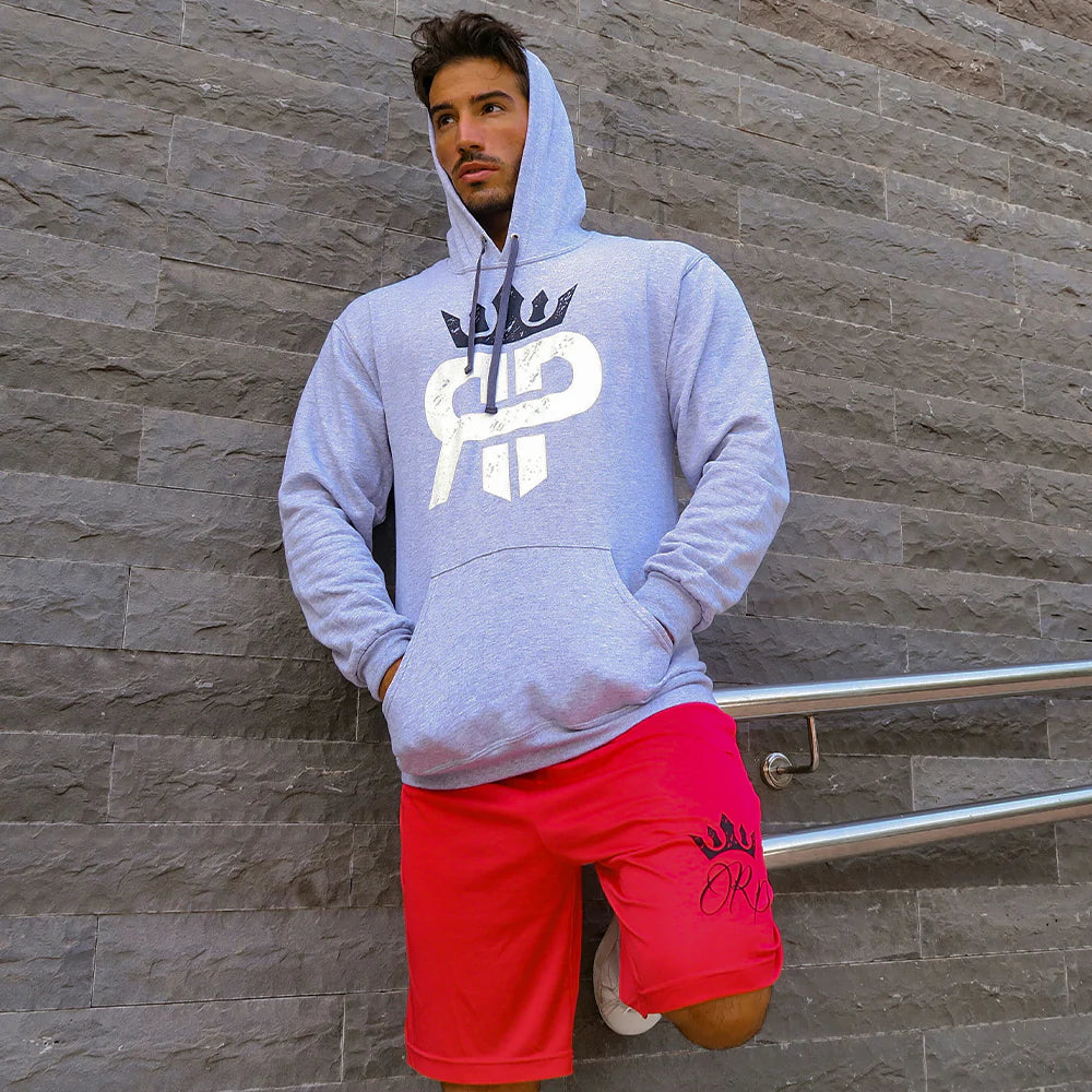 5% Nutrition RP Crown Pullover Hoodie - Grau