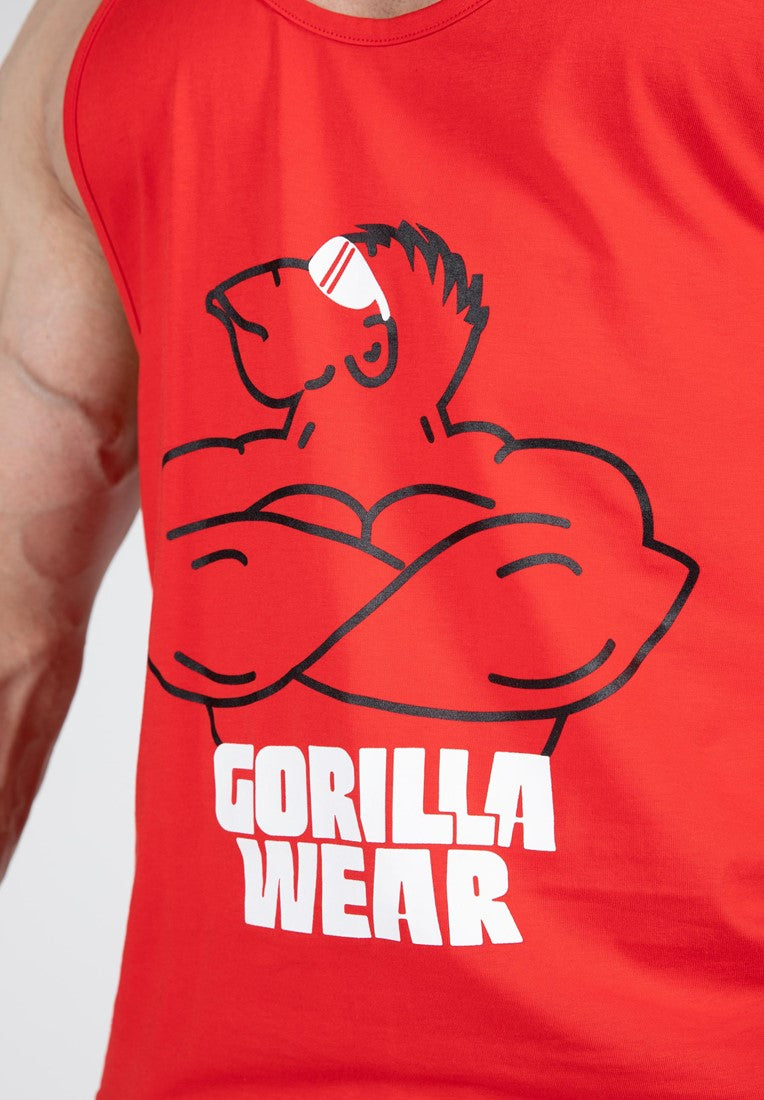 Gorilla Wear Legacy Stringer - Red