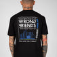 Wrong Friends Abu Dhabi T-Shirt - Schwarz