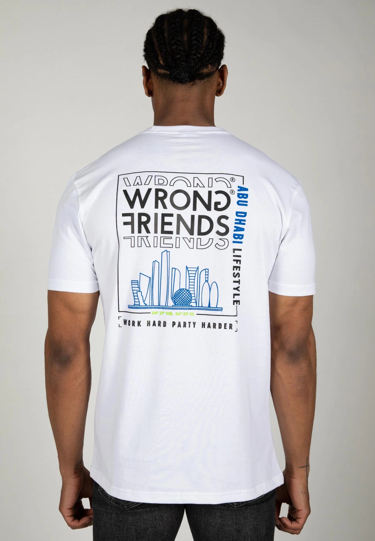 Wrong Friends Abu Dhabi T-Shirt - Weiss