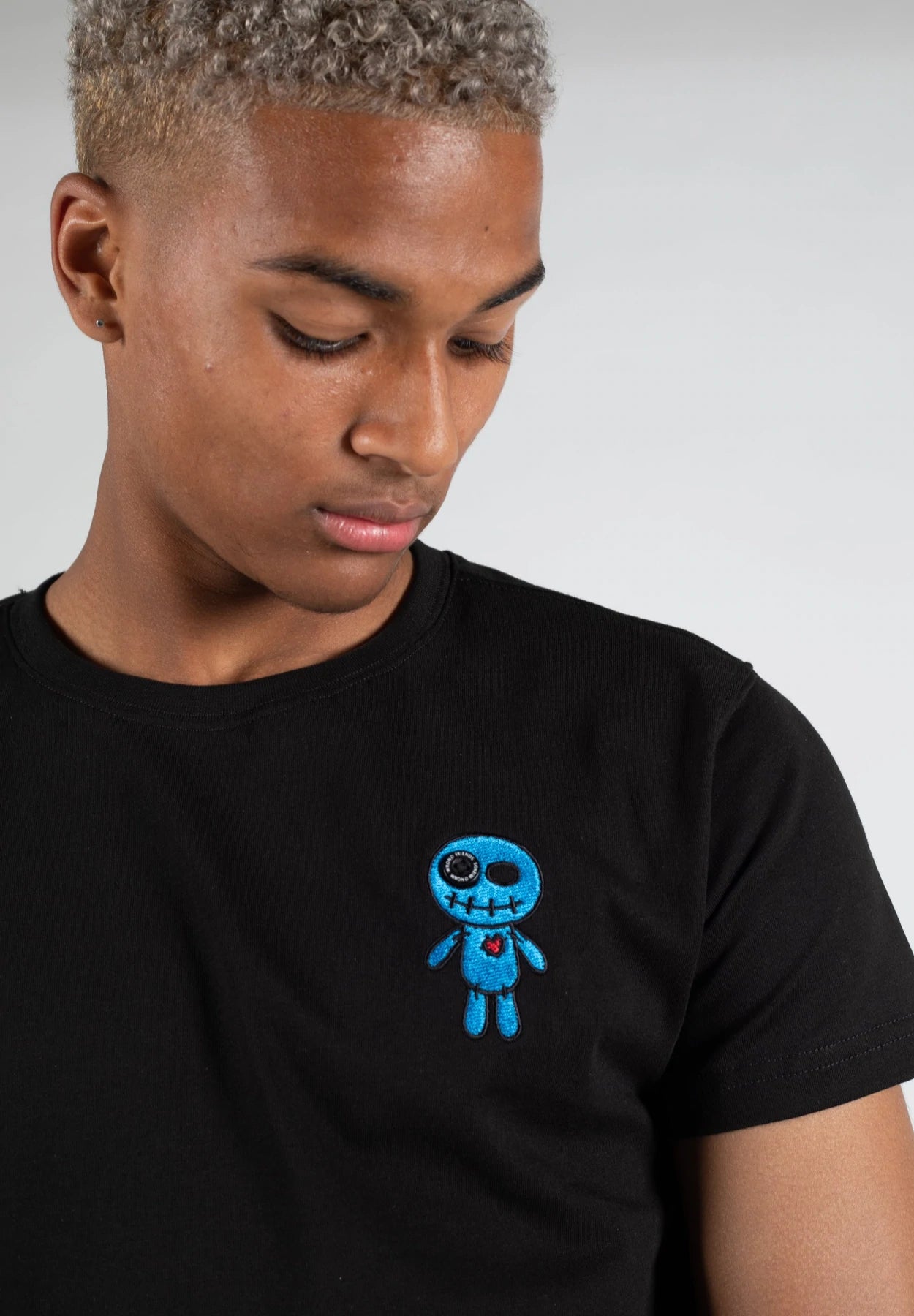 Wrong Friends Voodoo T-Shirt - Schwarz/Blau