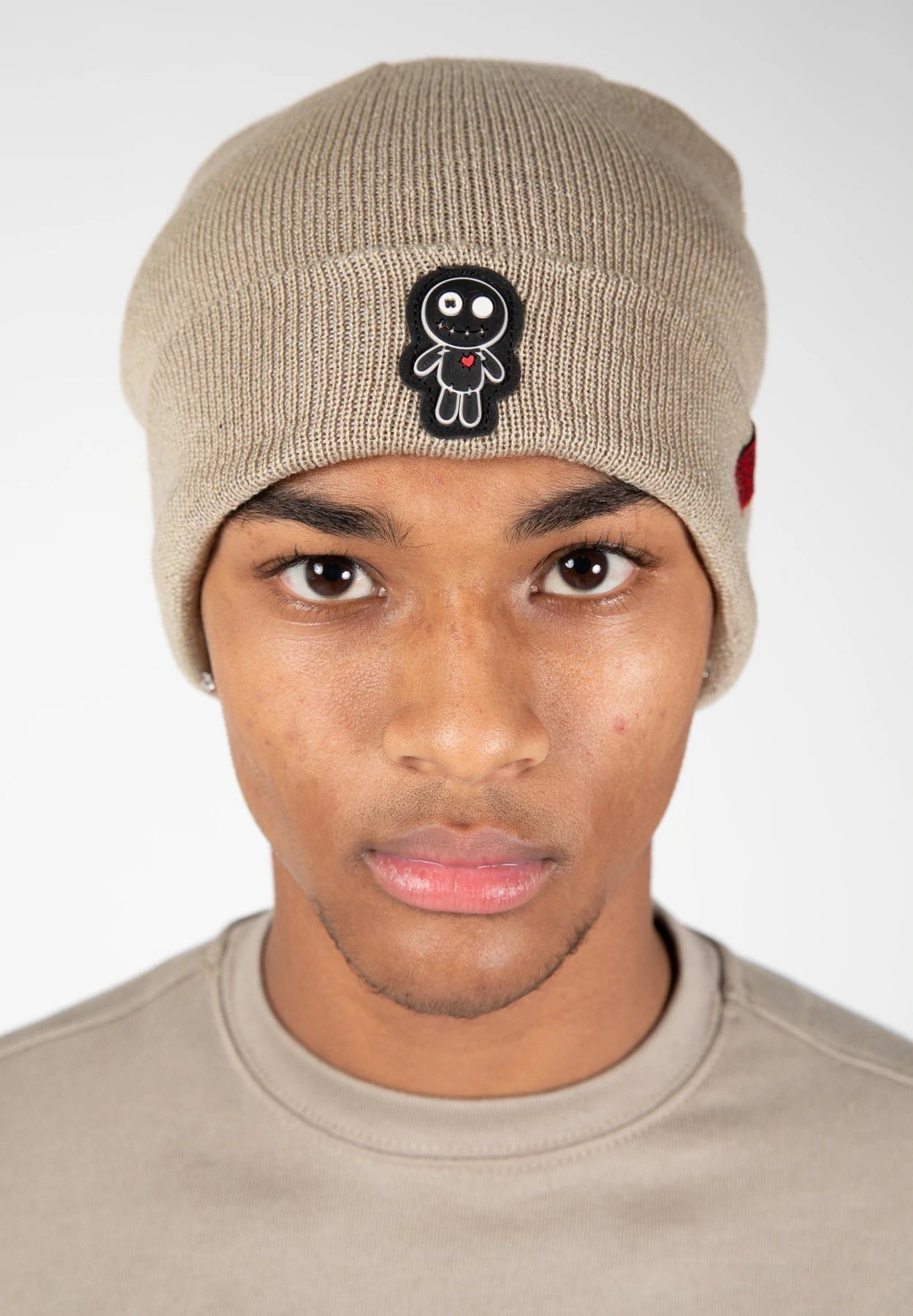 Wrong Friends Voodoo Beanie - Taupe
