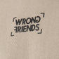 Wrong Friends Paris Hoodie - Taupe