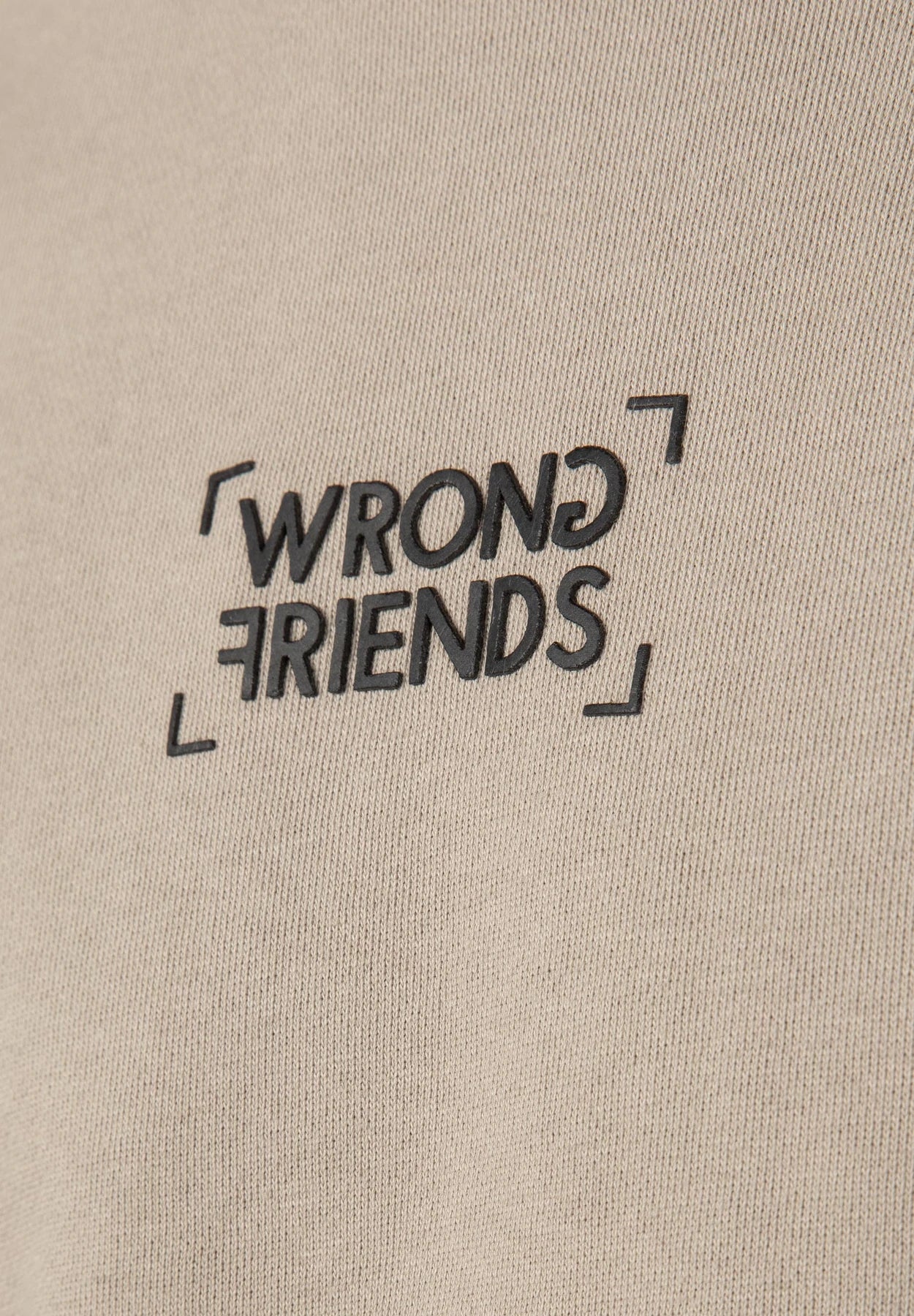 Wrong Friends Paris Hoodie - Taupe