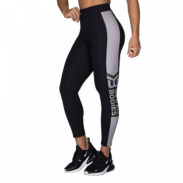 Better Bodies Chrystie High Tights - Schwarz/Grau