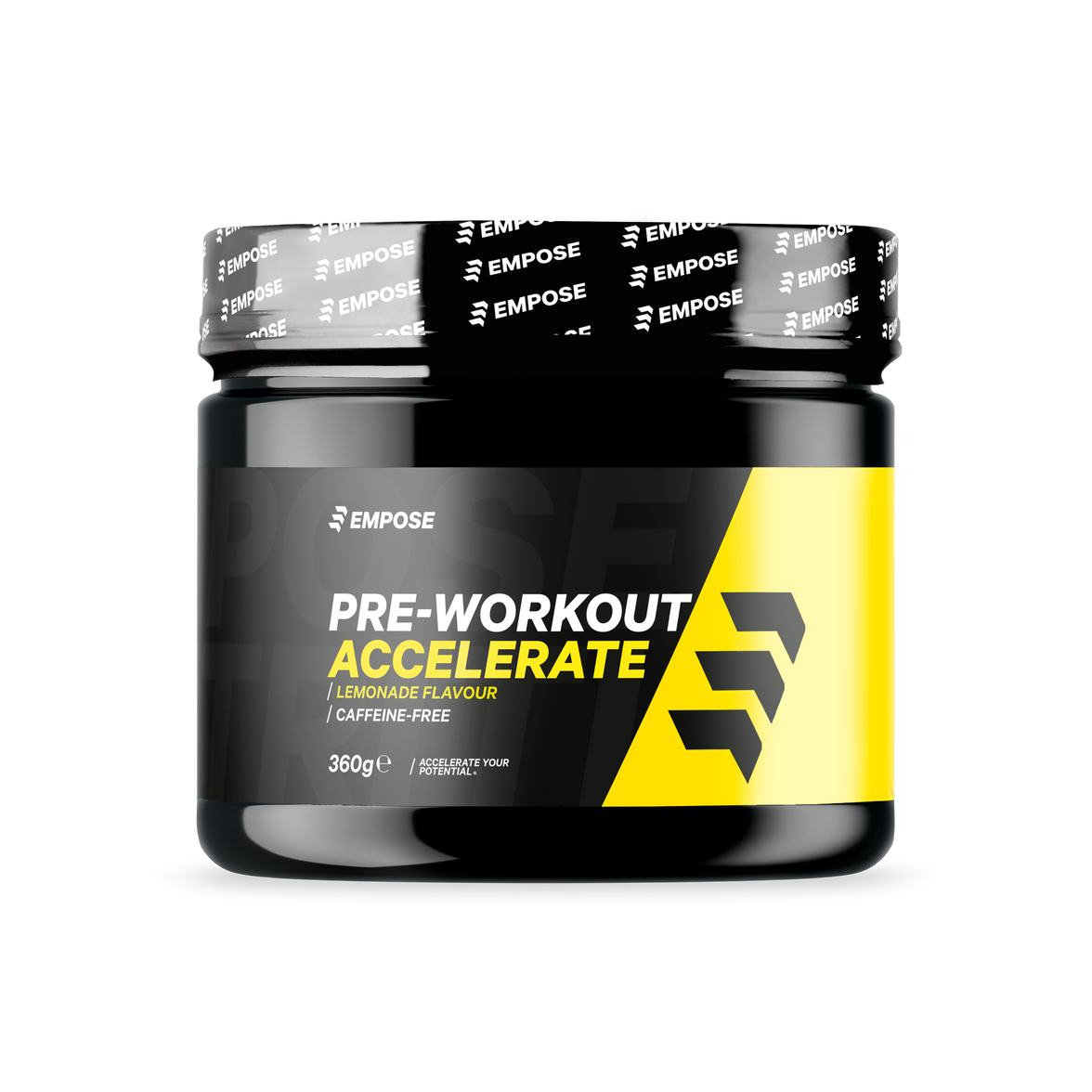 Empose Nutrition Pre-Workout Accelerate Caffein Free 360g