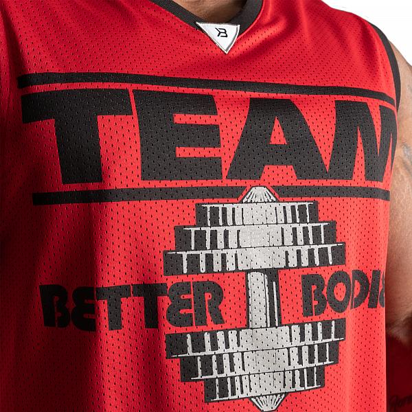 Better Bodies Iron Mesh Tank - Rot