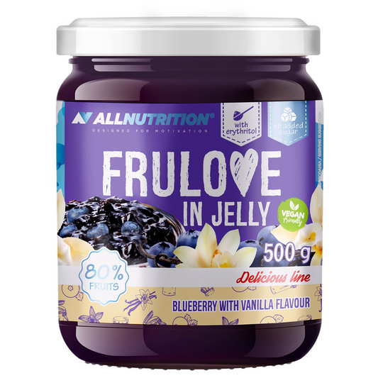 All Nutrition Frulove in Jelly Blueberry Vanilla Marmelade - 500g