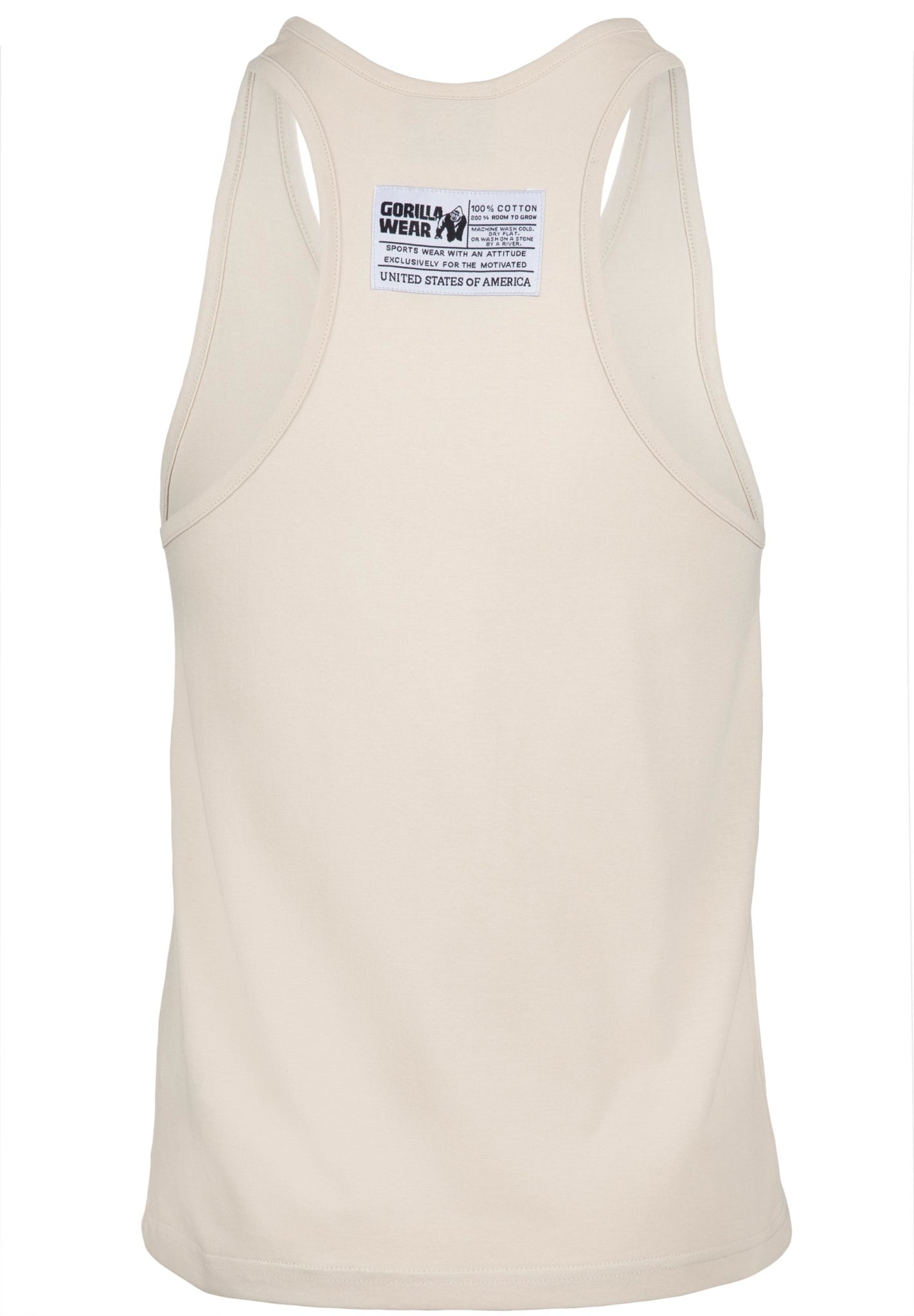Gorilla Wear Classic Tank Top - Beige