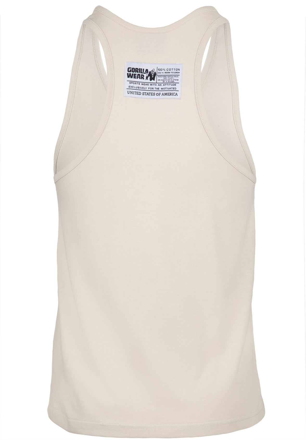 Gorilla Wear Classic Tank Top - Beige