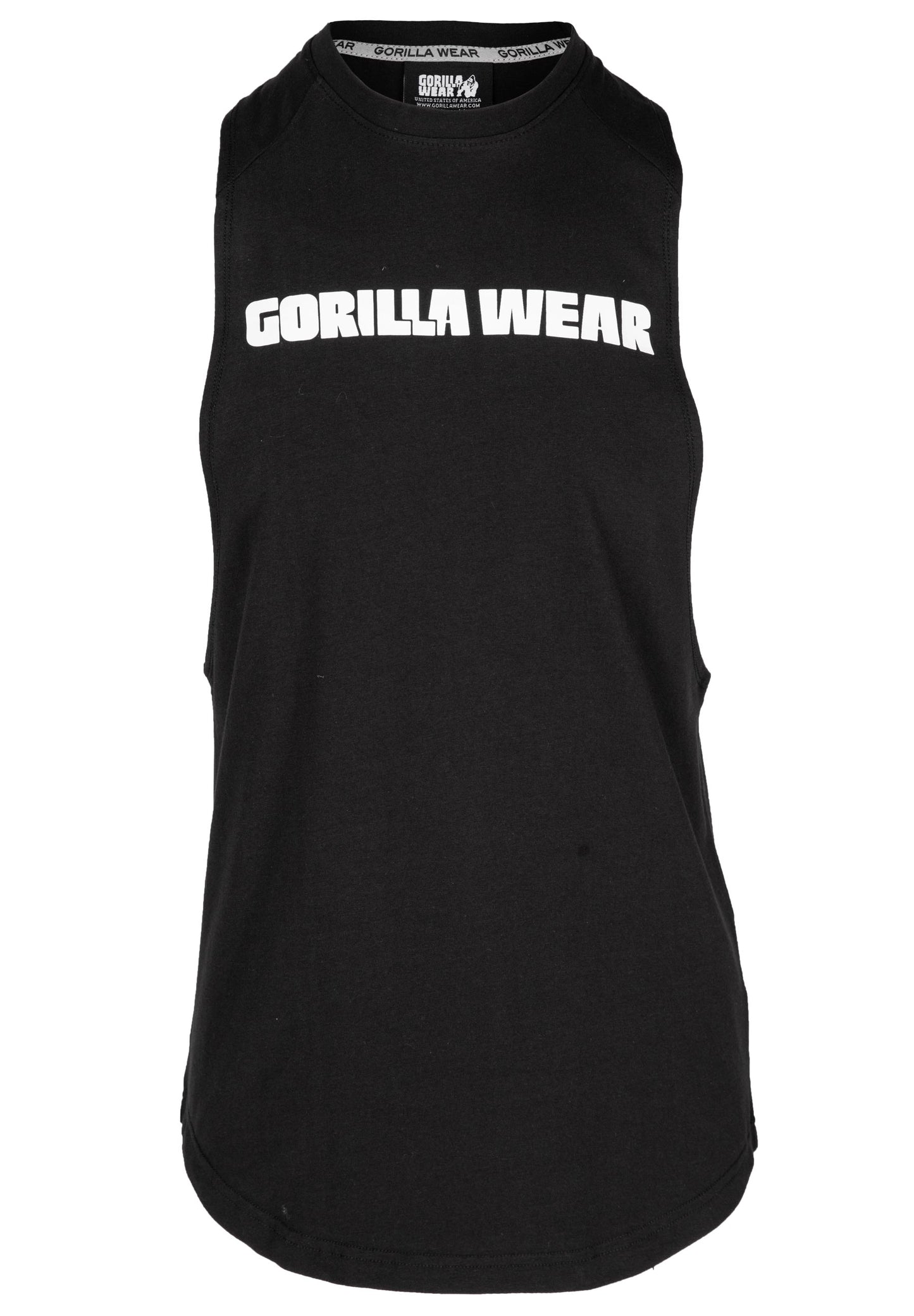 Gorilla Wear Milo Drop Armhole Tank Top - Schwarz