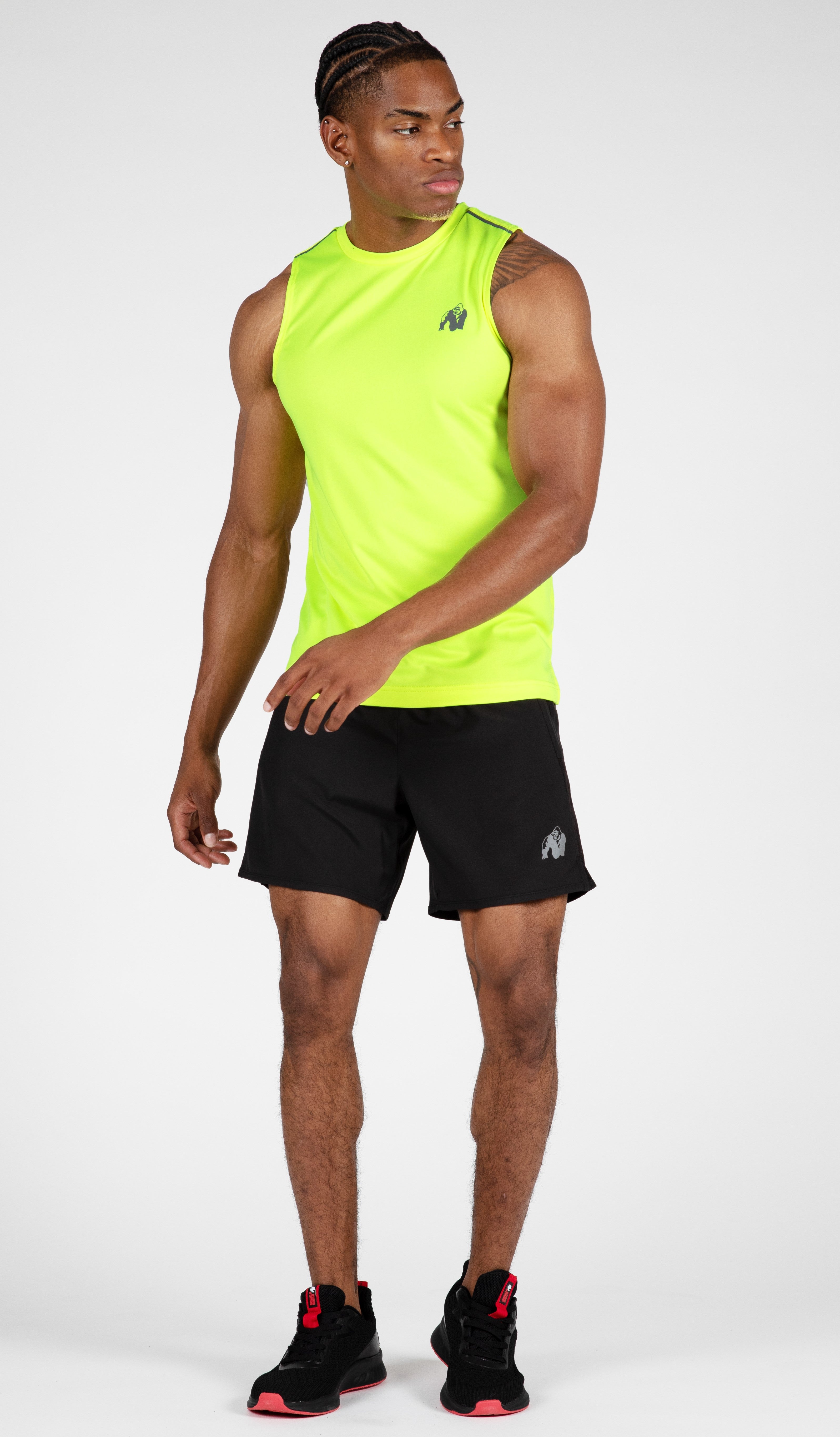 Gorilla Wear Washington Tank Top - Neon Gelb