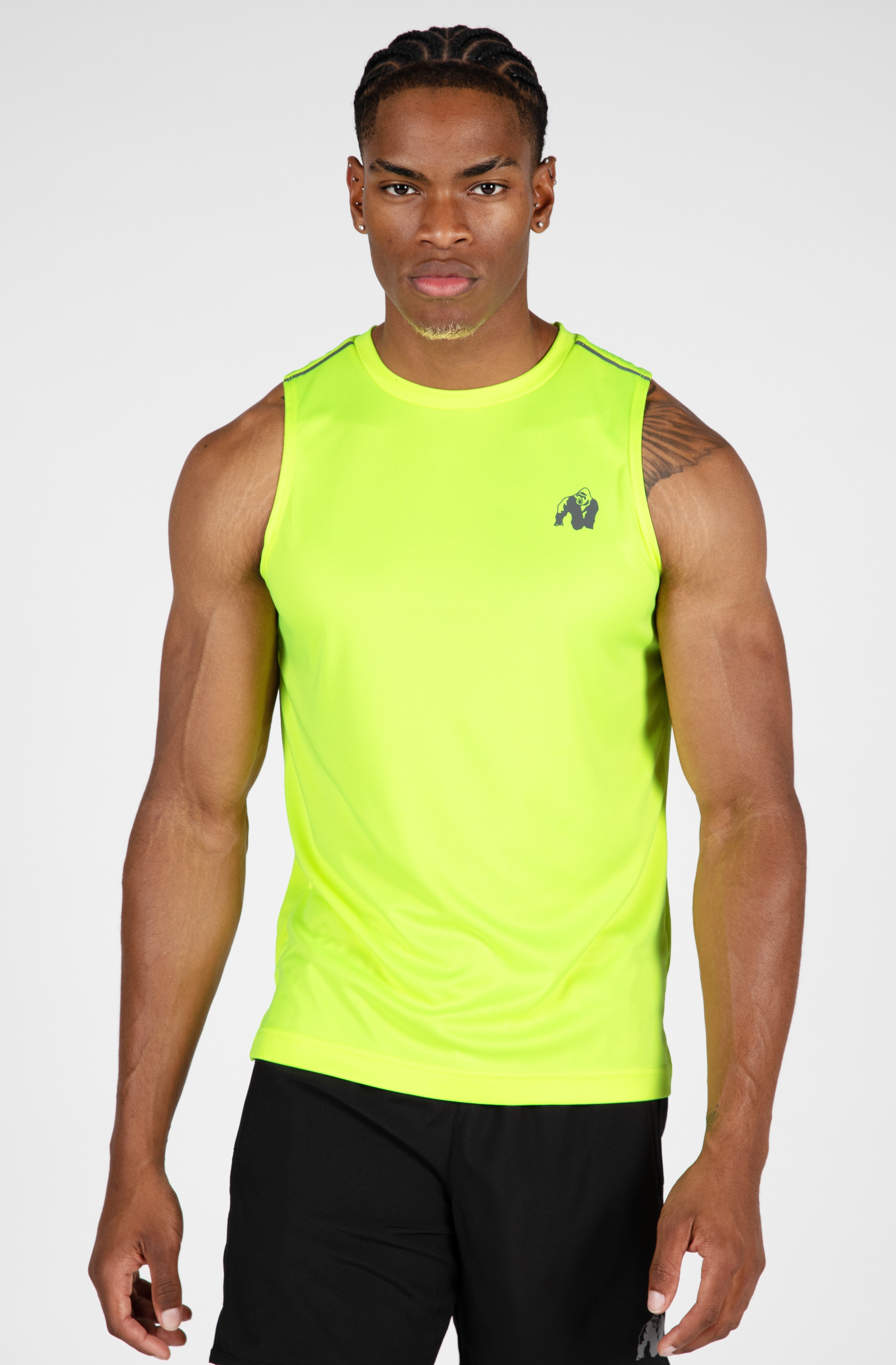 Gorilla Wear Washington Tank Top - Neon Gelb