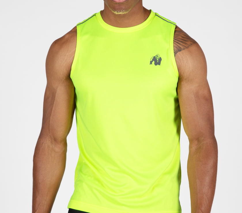 Gorilla Wear Washington Tank Top - Neon Gelb