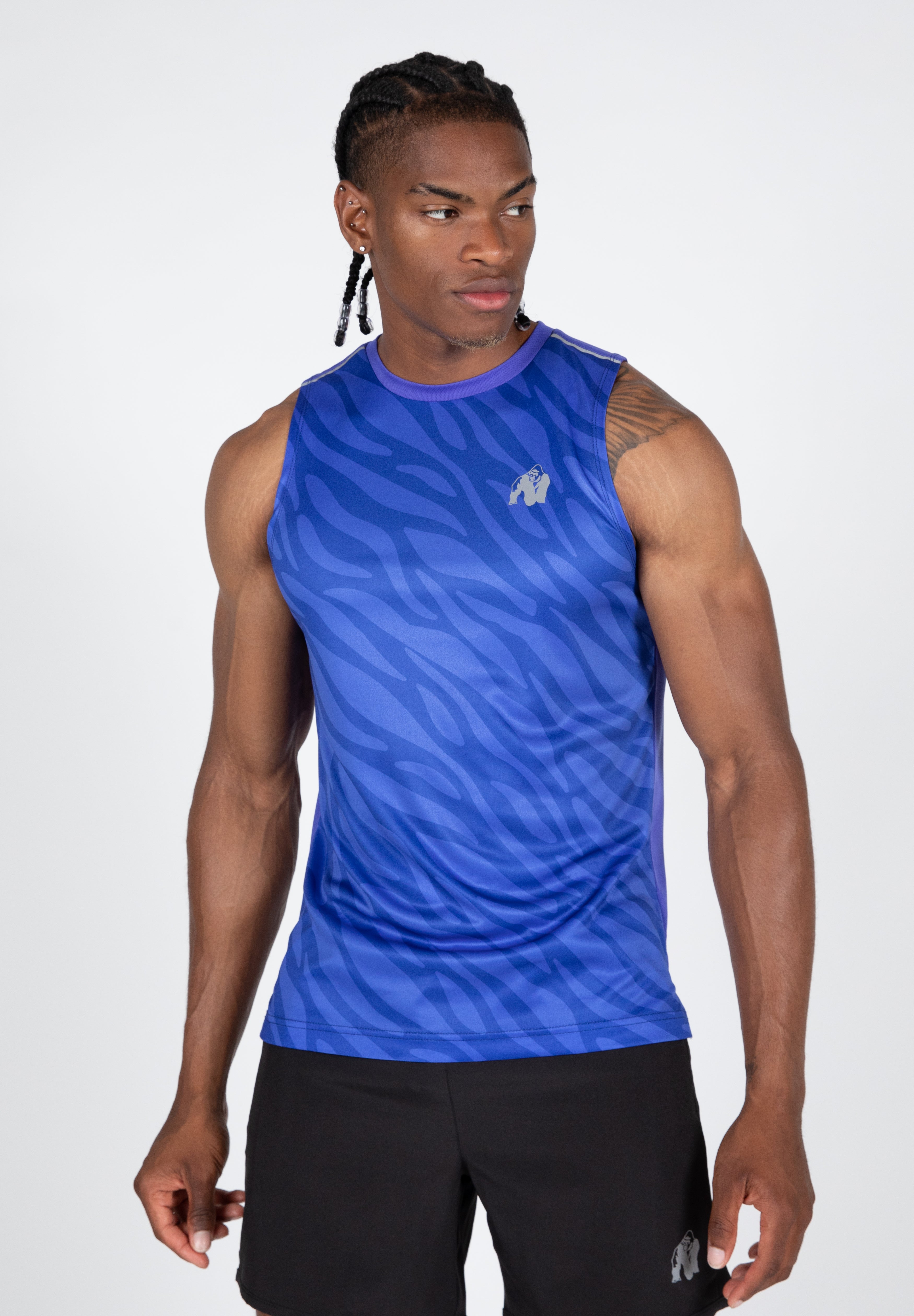 Gorilla Wear Washington Tank Top - Blau