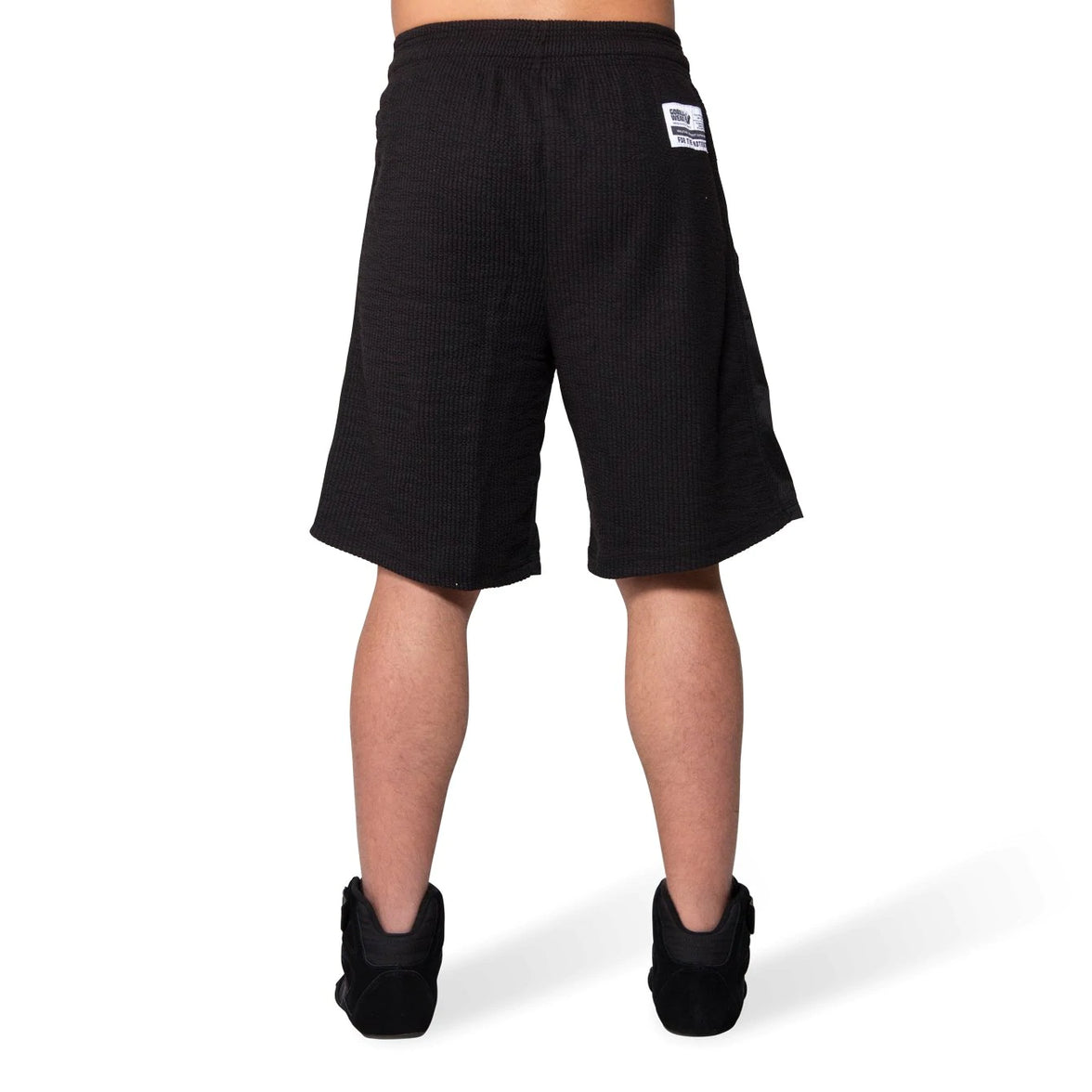 Gorilla Wear Augustine Old School Shorts - Schwarz/Weiss