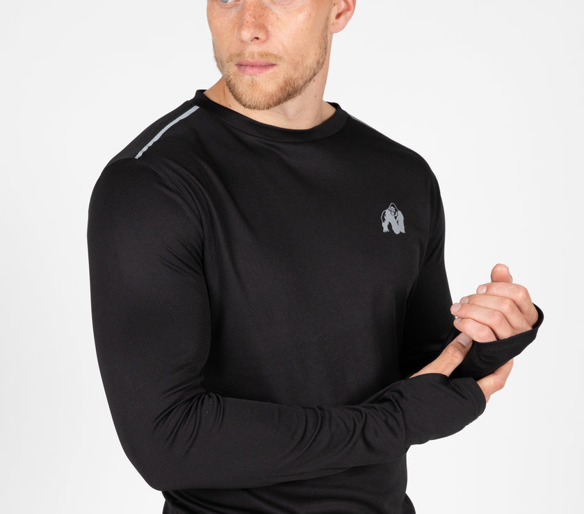 Gorilla Wear Washington Longsleeve - Schwarz