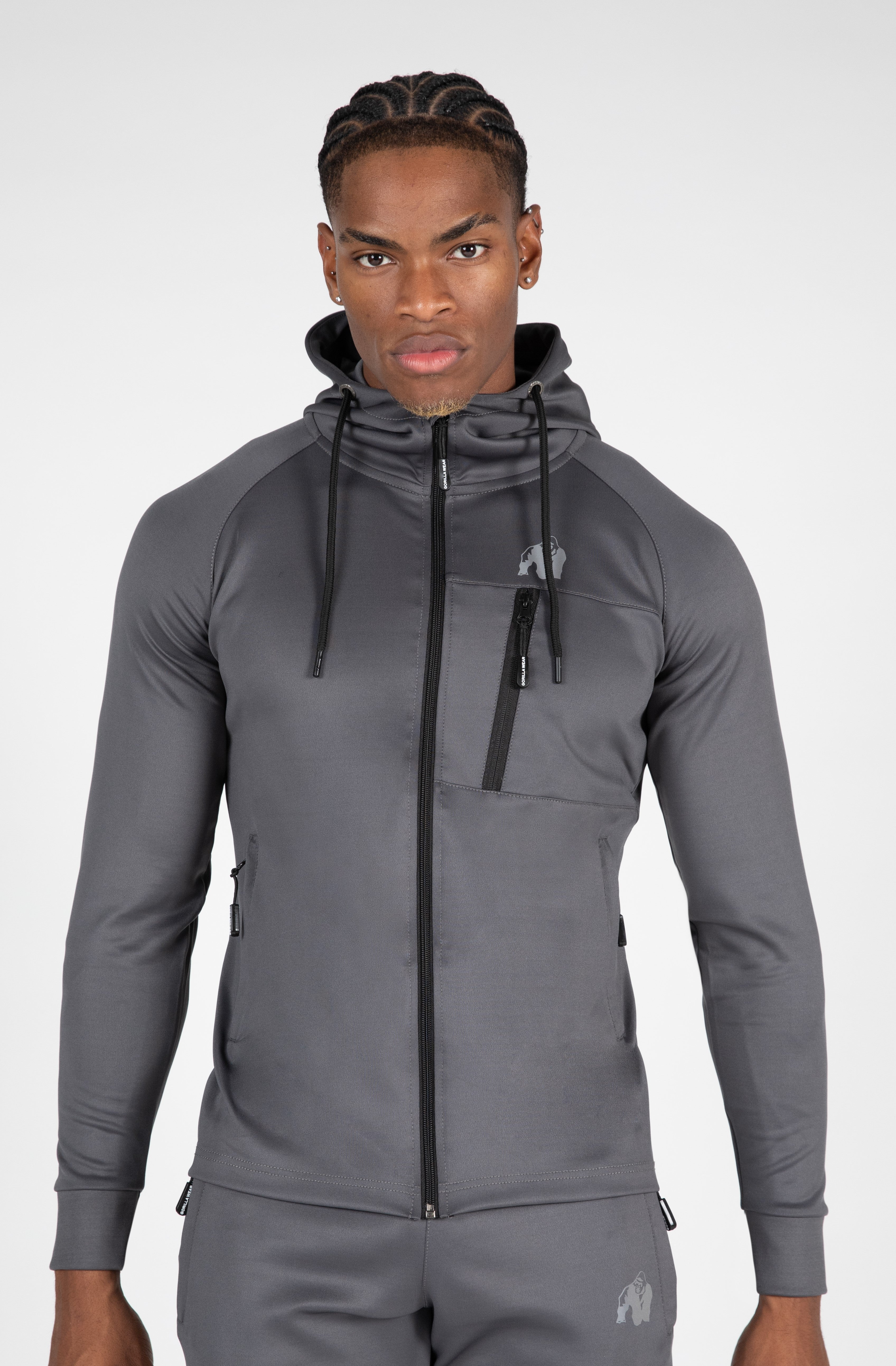 Gorilla Wear Scottsdale Track Jacket - Grau