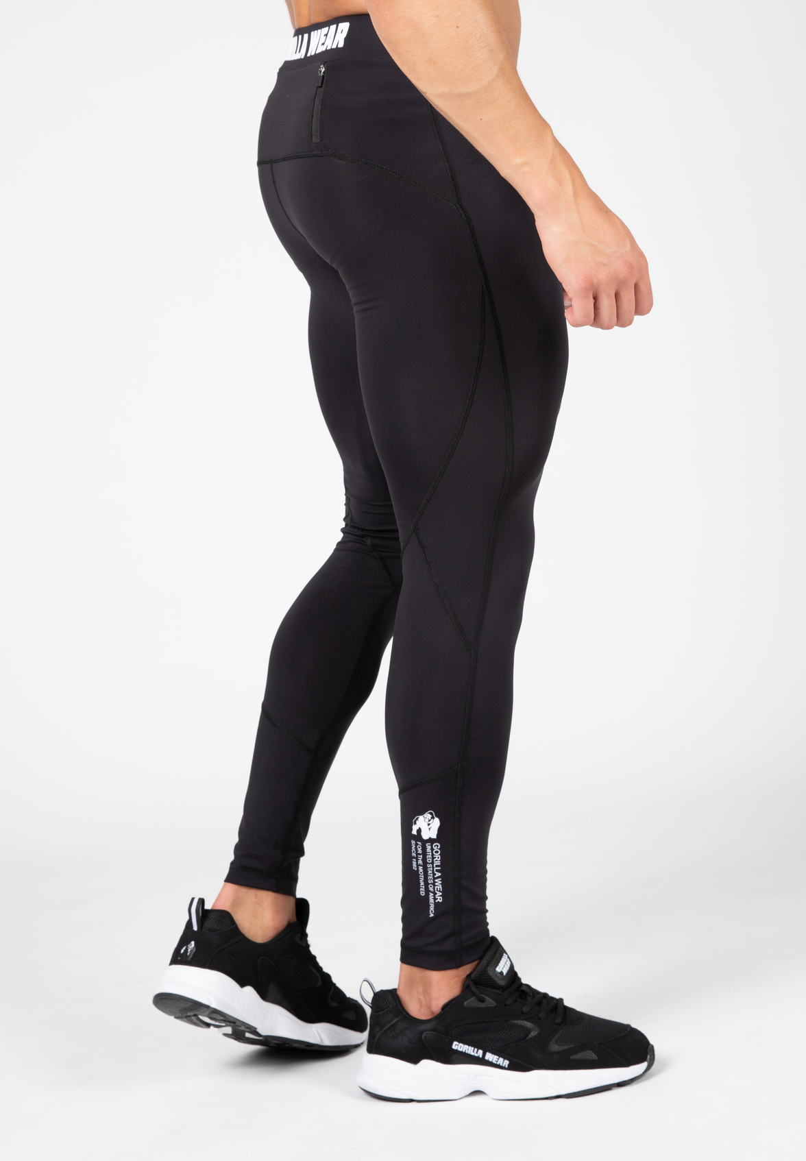 Gorilla Wear Winchester Mens Tights - Schwarz