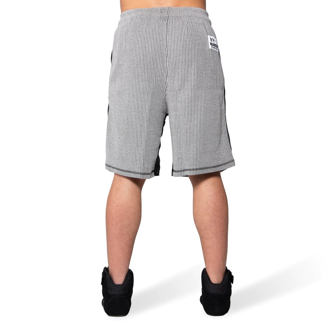 Gorilla Wear Augustine Old School Shorts - Grau/Schwarz