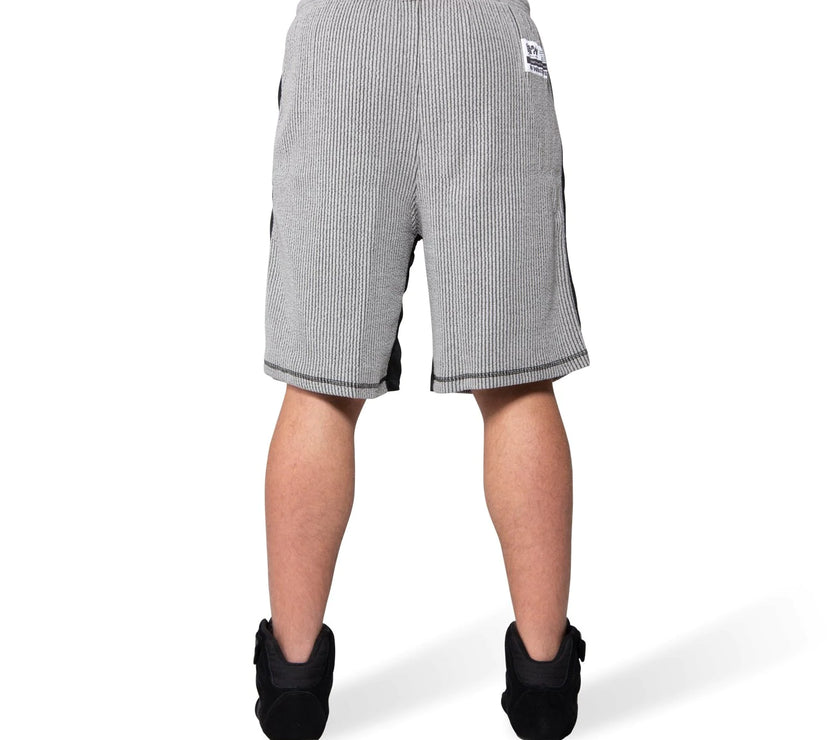 Gorilla Wear Augustine Old School Shorts - Grau/Schwarz