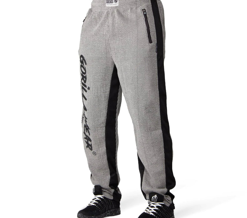 Gorilla Wear Augustine Old School Pants - Grau/Schwarz