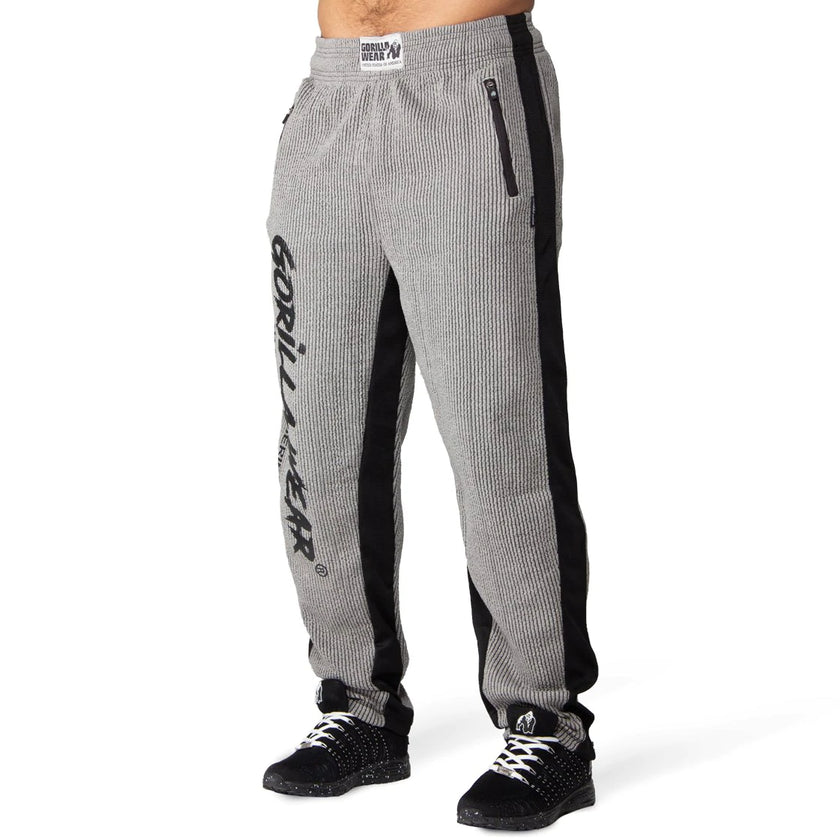 Gorilla Wear Augustine Old School Pants - Grau/Schwarz