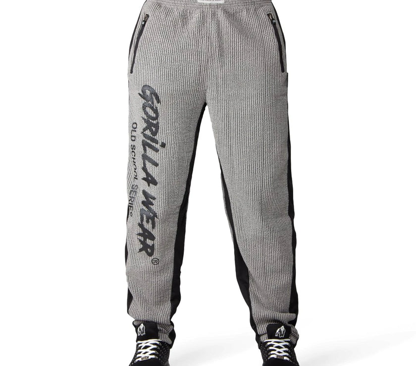 Gorilla Wear Augustine Old School Pants - Grau/Schwarz