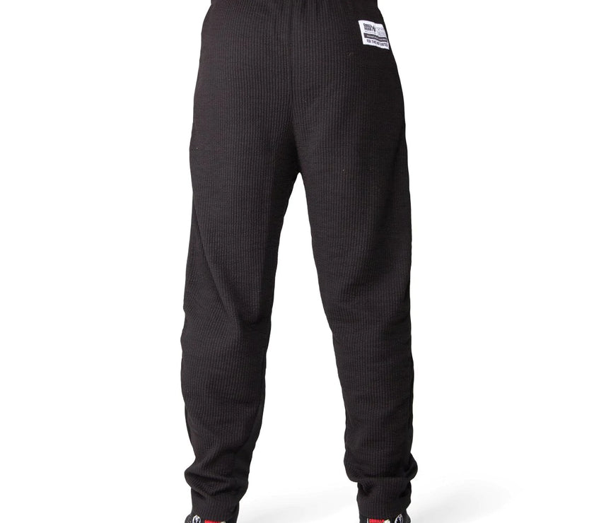 Gorilla Wear Augustine Old School Pants - Schwarz/Weiss