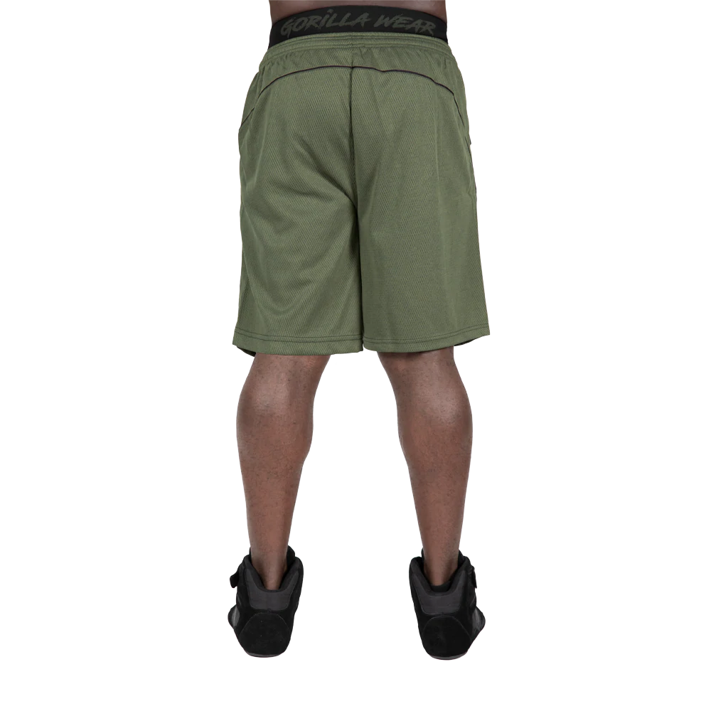 Gorilla Wear Mercury Mesh Shorts - Armee Grün/Schwarz