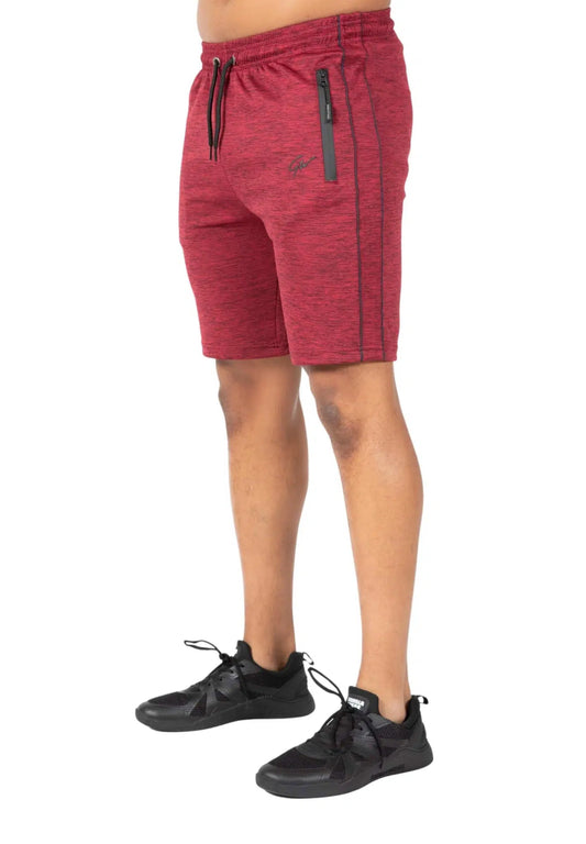 Gorilla Wear Wenden Track Shorts - Rot/Schwarz