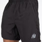 Gorilla Wear Modesto 2 in 1 Shorts - Schwarz