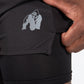 Gorilla Wear Modesto 2 in 1 Shorts - Schwarz