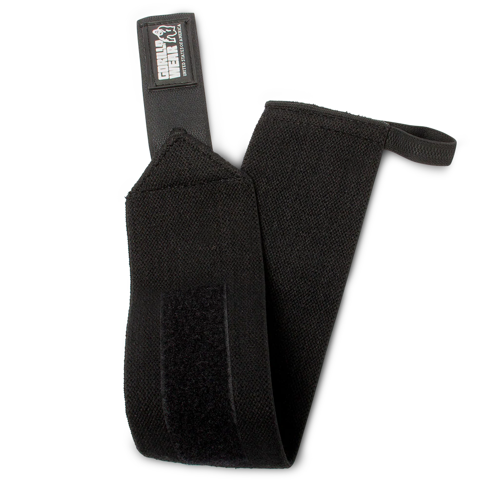 Gorilla Wear Wrist Wraps Basic - Schwarz