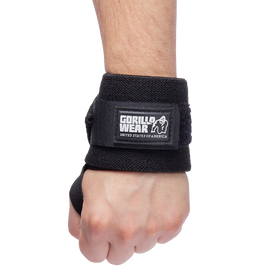 Gorilla Wear Wrist Wraps Basic - Schwarz